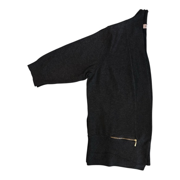 Philosophy | Charcoal Open Front Cardigan | Size 1X - Picture 4 of 13
